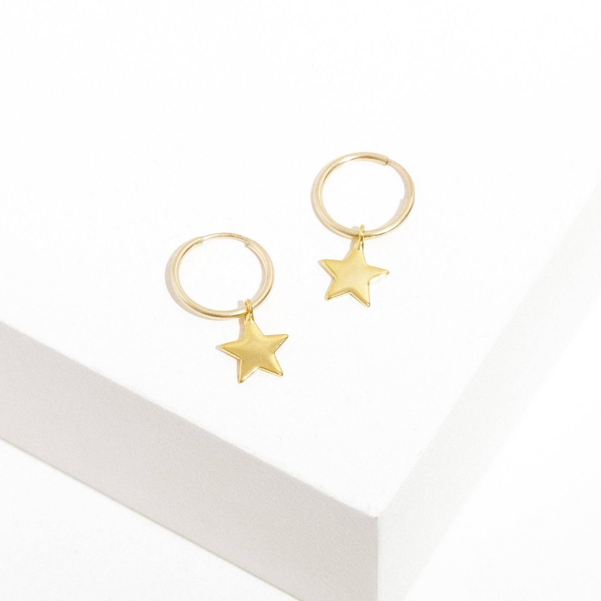 Star Charm Earrings