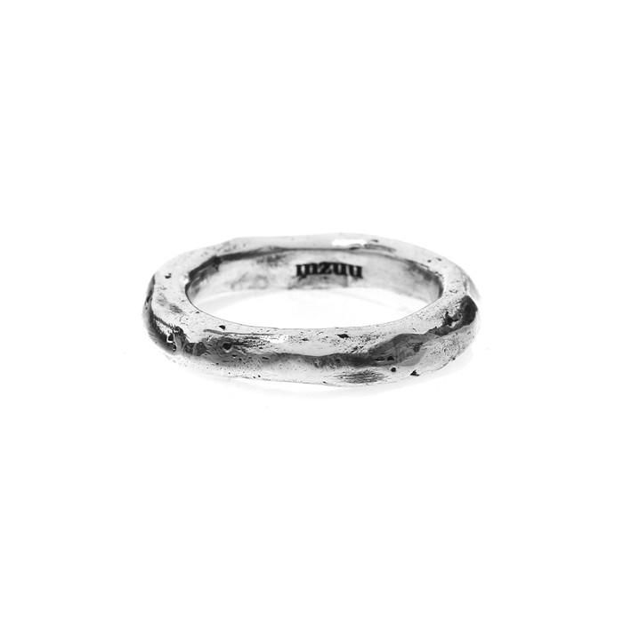 24/7 silver rough antique ring