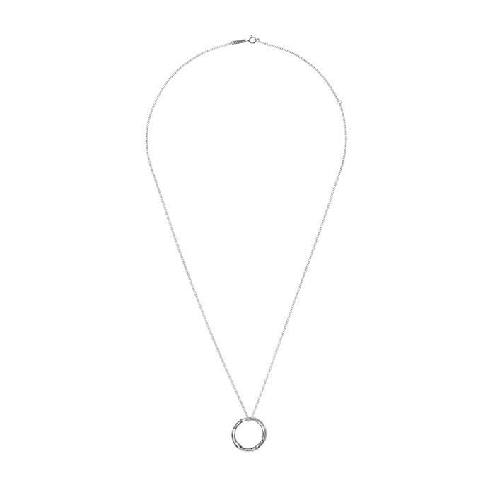 24/7 silver rough ring