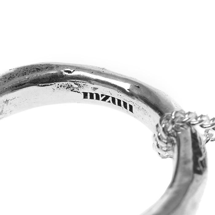 24/7 silver rough ring
