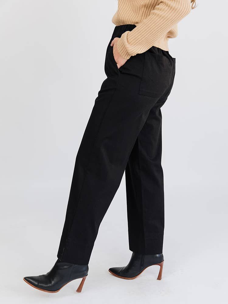 Rosie Pant Black Denim