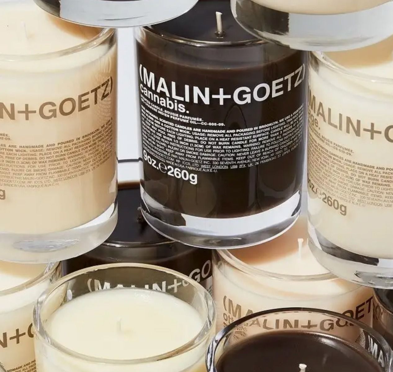 MALIN + GOETZ cannabis candle 9oz/260g
