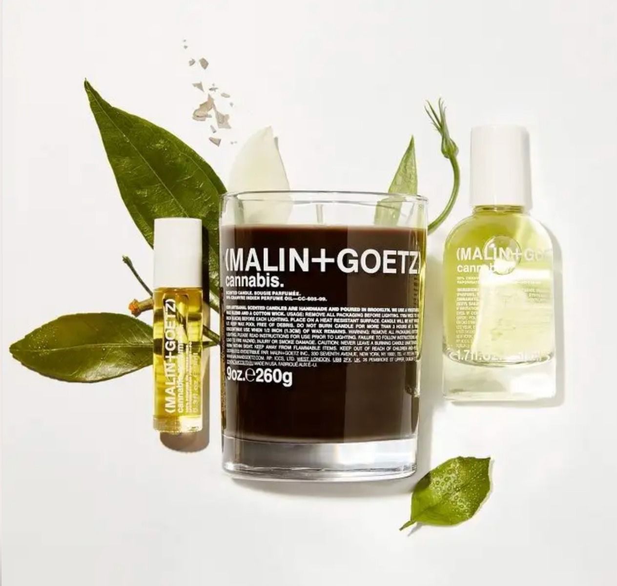 MALIN + GOETZ cannabis candle 9oz/260g