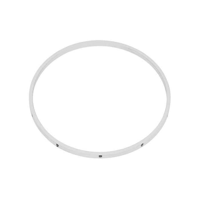 24/7 double texture crystal bangle