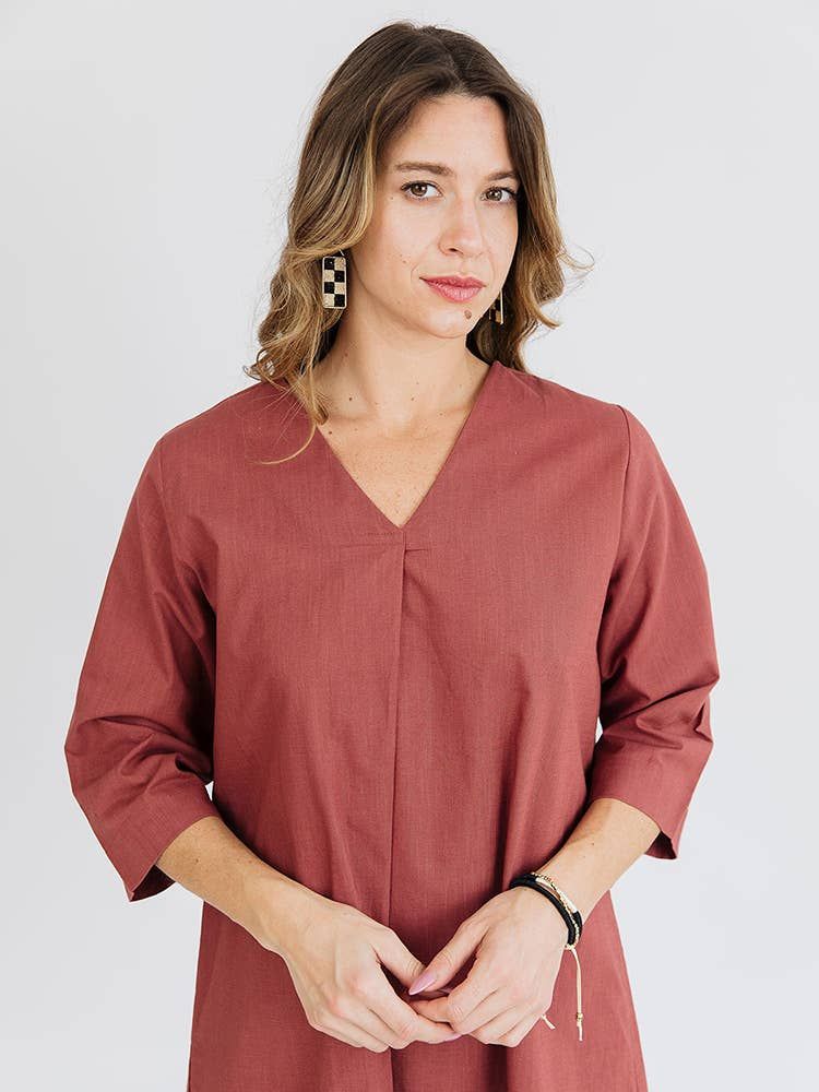 Sawyer Dress Cinnamon