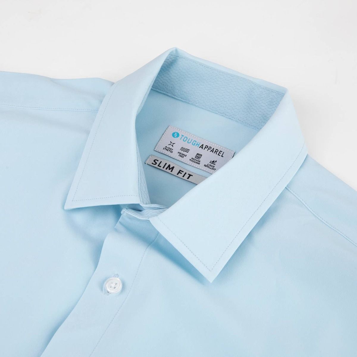 Blue Hustle Dress Shirt - Long Sleeve