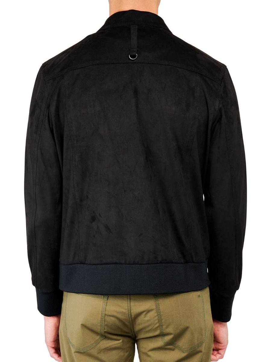 Reign Trucker Bomber Jacket - Black