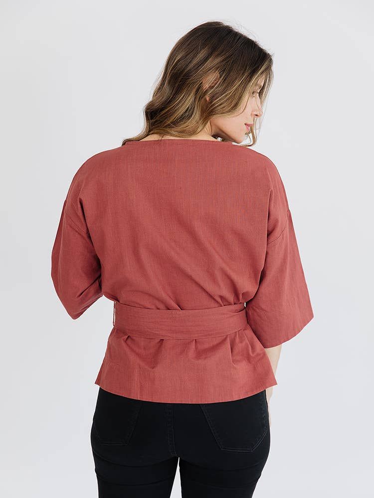 Ruth Top Cinnamon