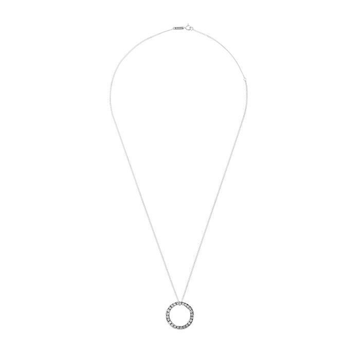 24/7 silver rough crystal ring