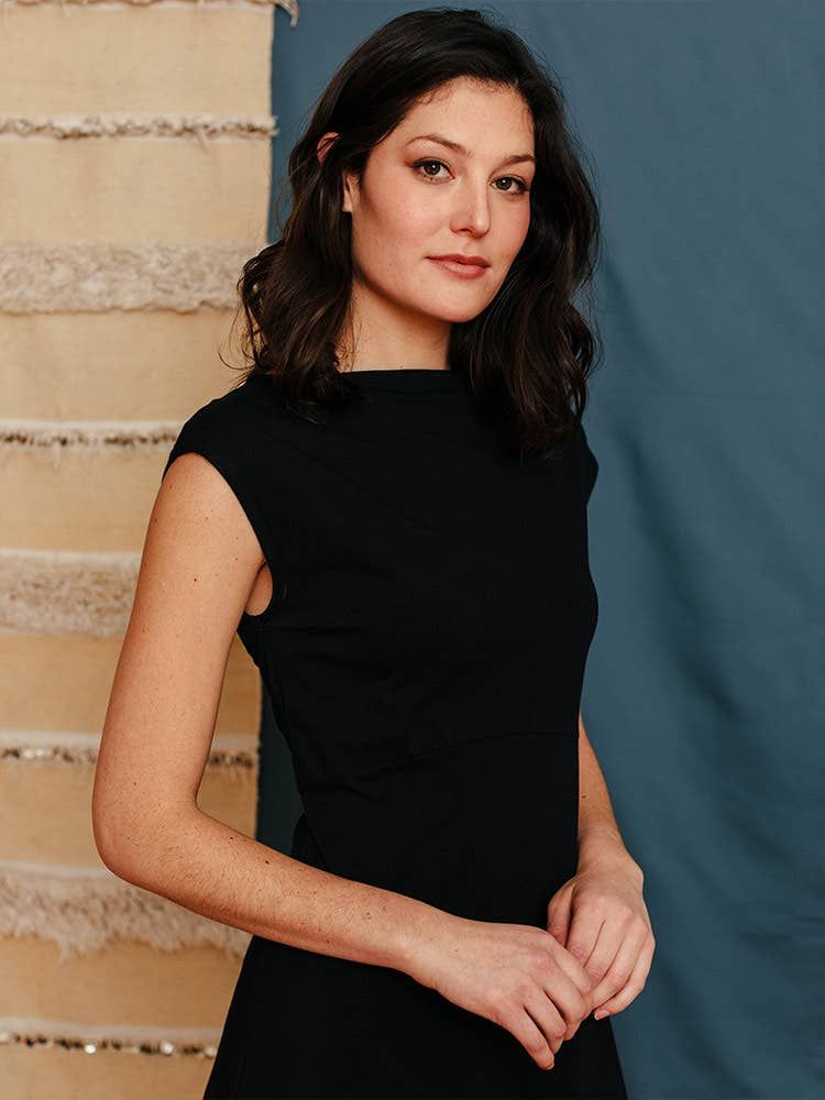 Elise Sheath Dress Black