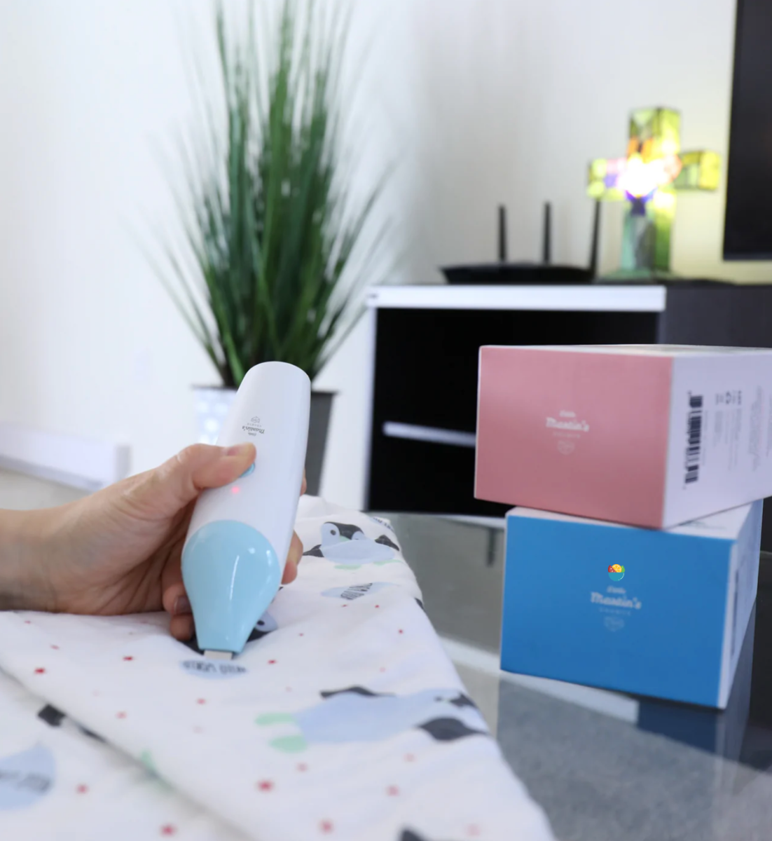 Ultrasonic Cleaning Pen by Little Martin - Blue/Pink