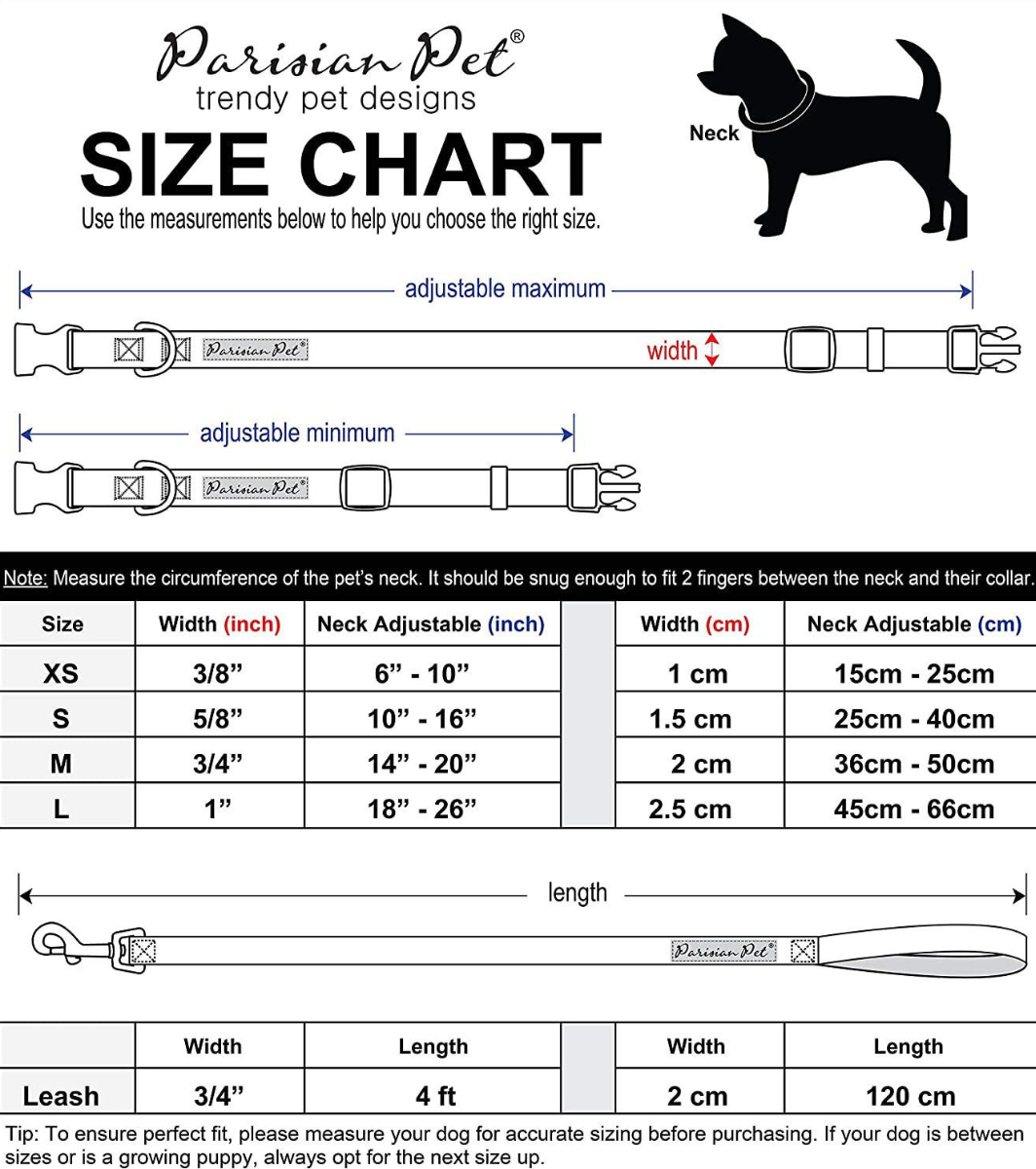 Adjustable Dog Collar - Parisian Pet