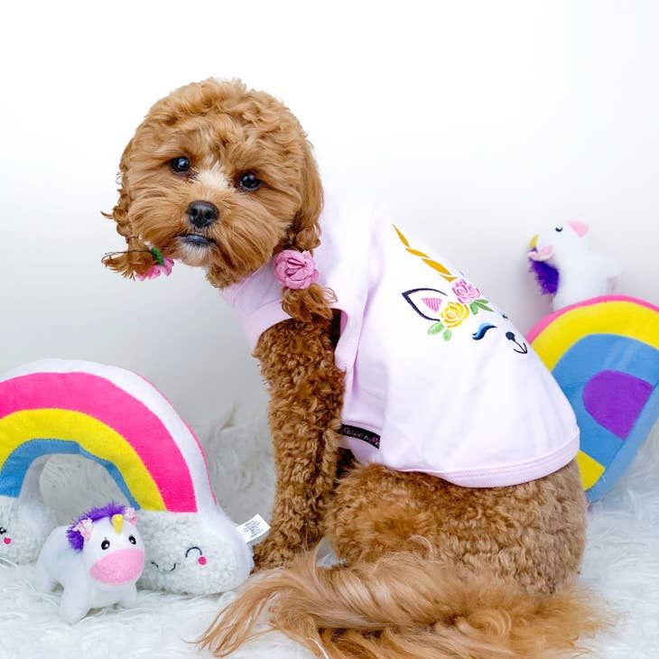 Unicorn Dog T-Shirt - Parisian Pet
