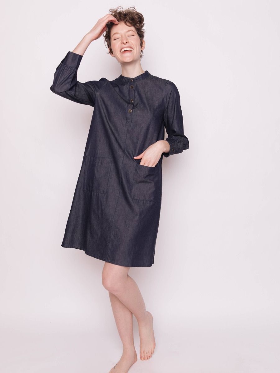 Ranji Denim Dress Blue