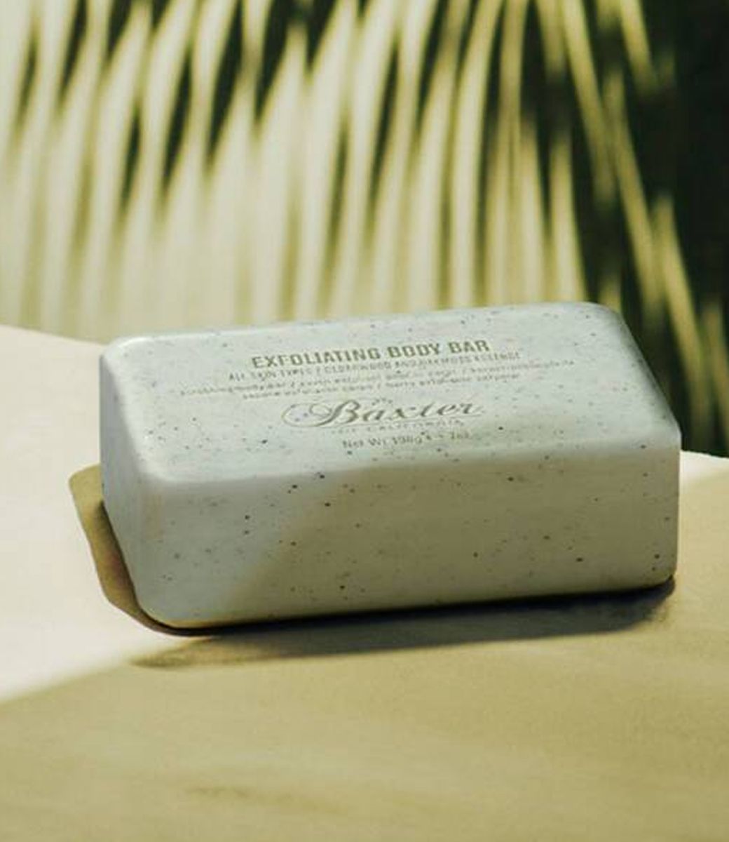 EXFOLIATING BODY BAR Cedarwood & Oakmoss Essence