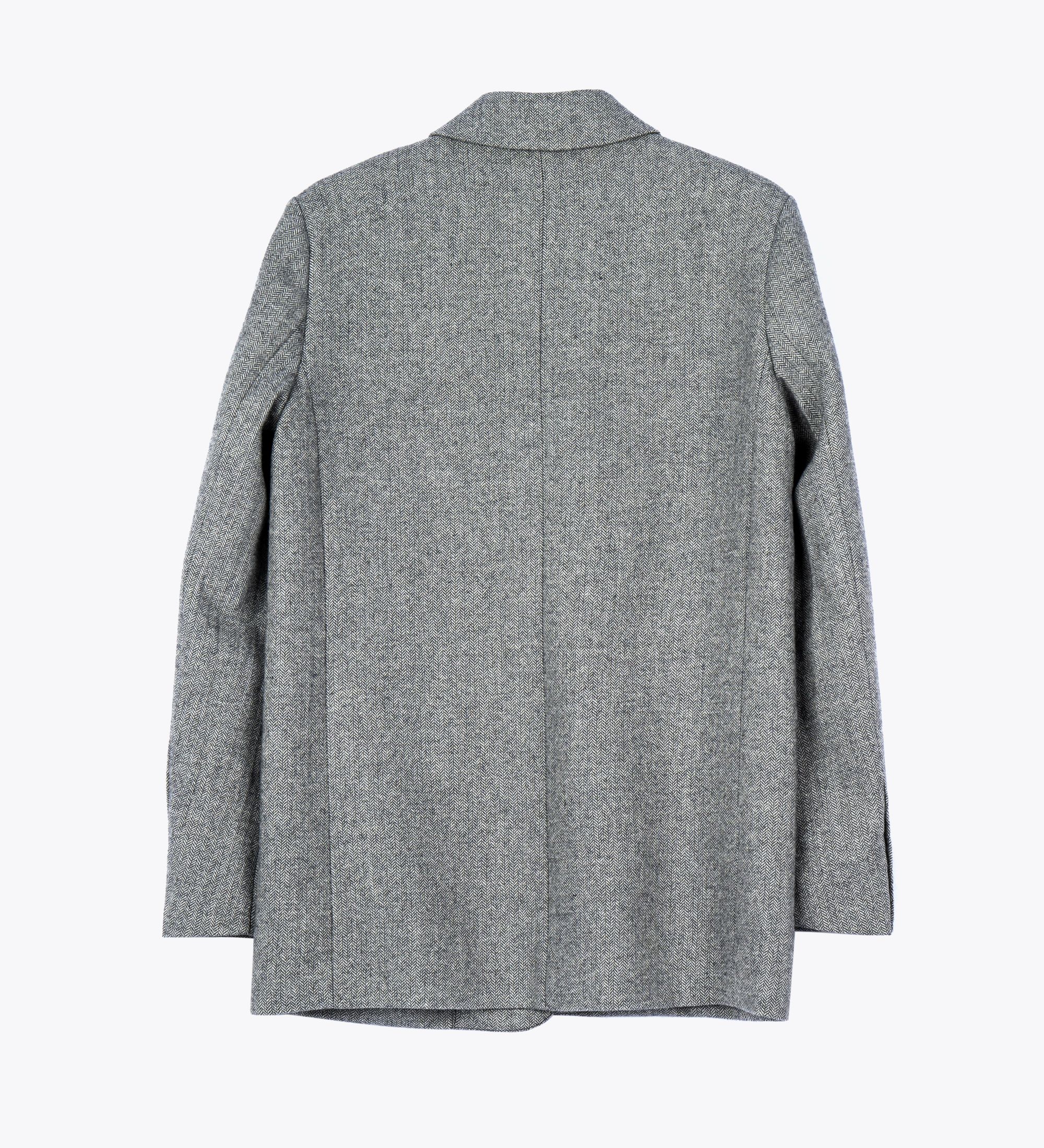 LEEZ Women Wool Blend Blazer - Grey