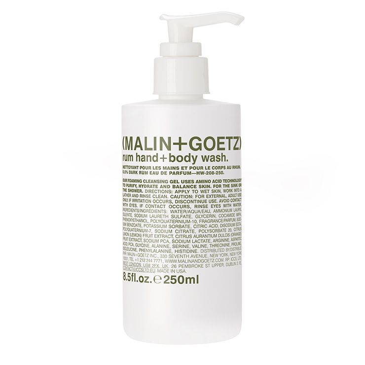 MALIN + GOETZ rum hand + body wash 8.5fl.oz./250ml