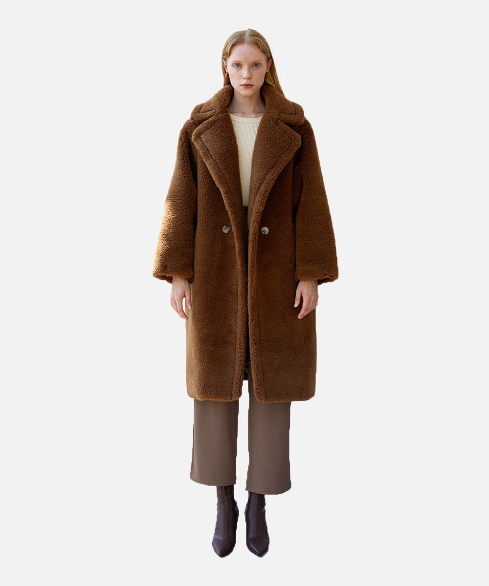 The Teddy Coat - Camel