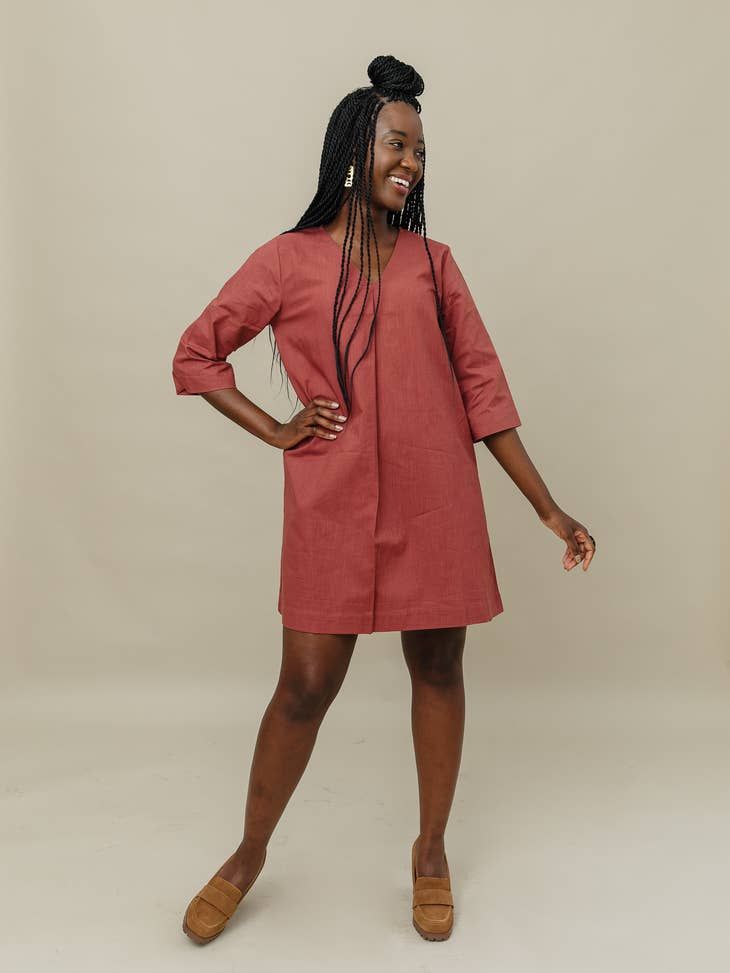 Sawyer Dress Cinnamon