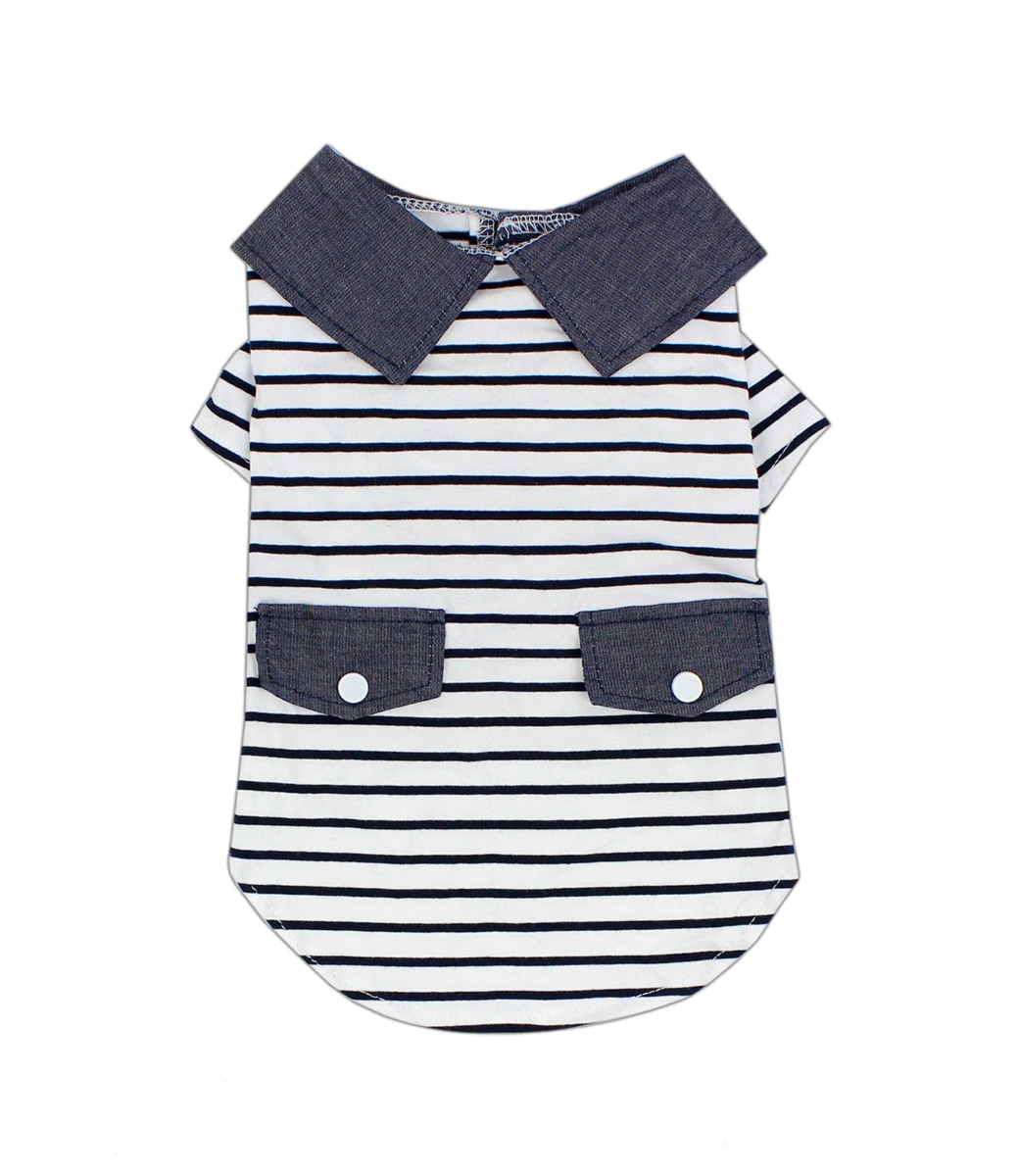 Preppy Boy Polo - Parisian Pet