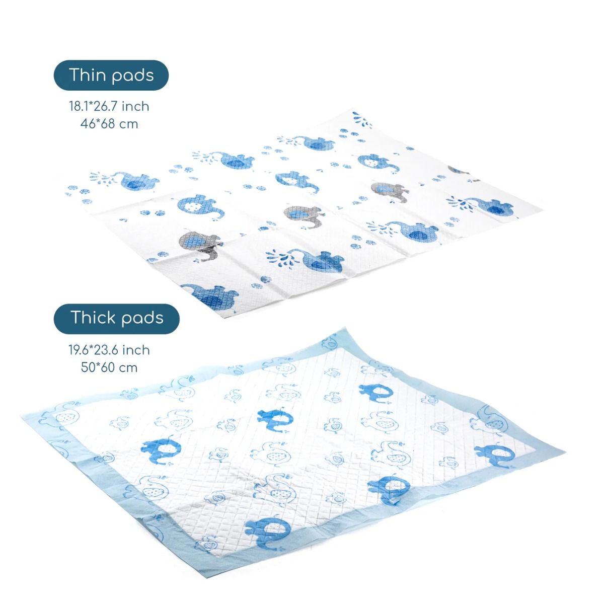 Disposable Changing Pads by Little Martin - 30 Counts