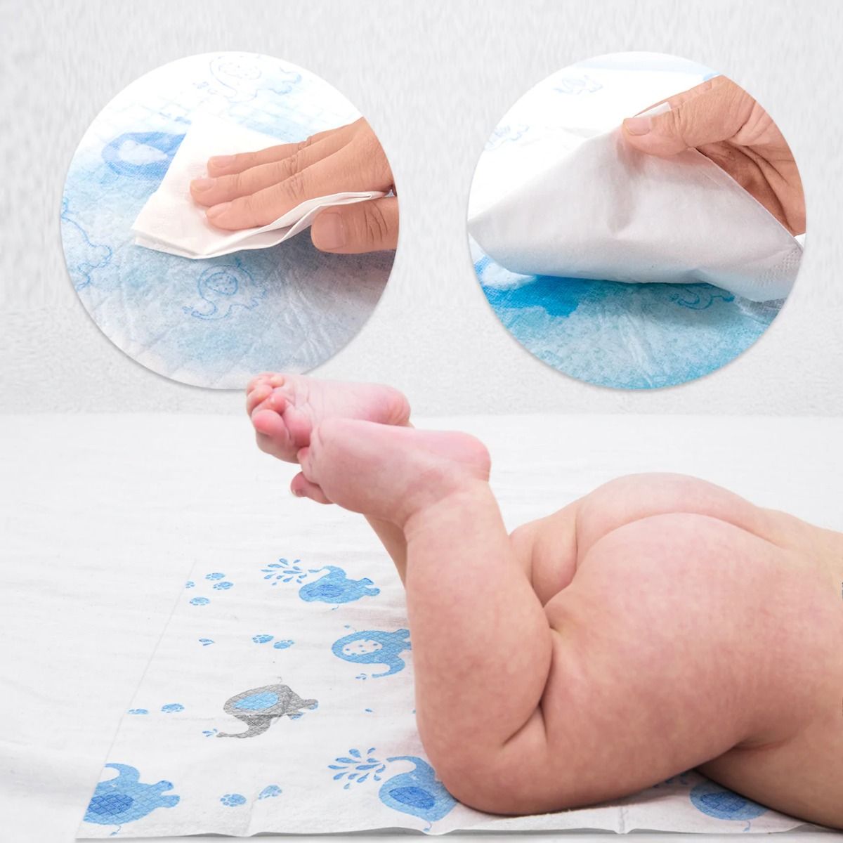 Disposable Changing Pads by Little Martin - 30 Counts