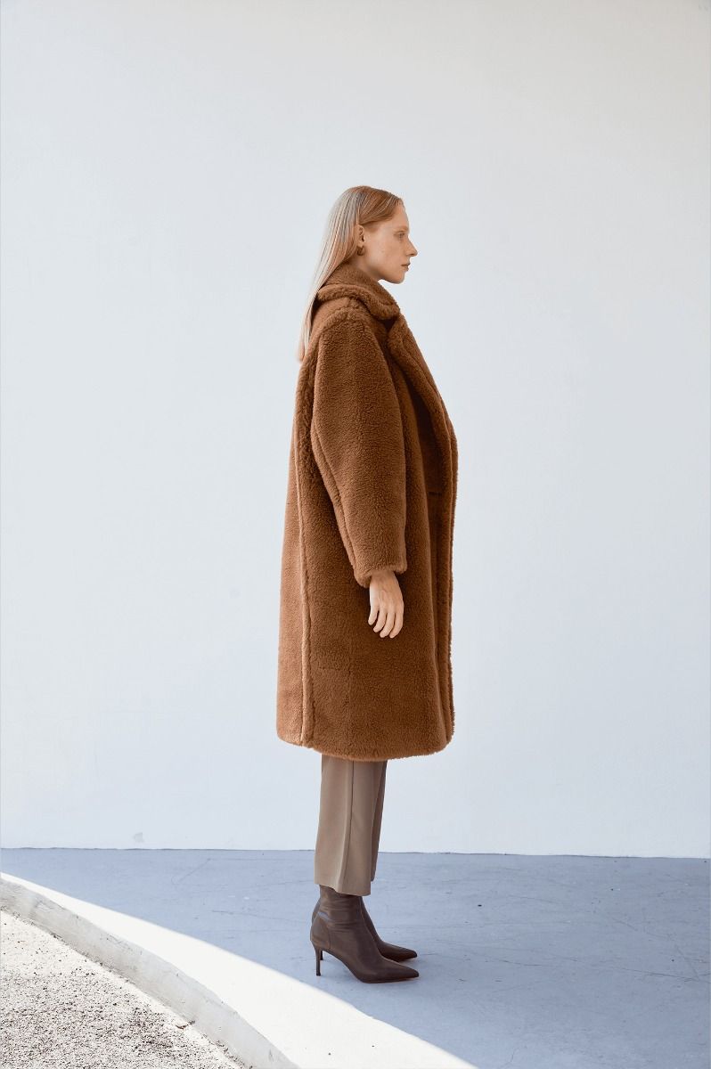 The Teddy Coat - Camel