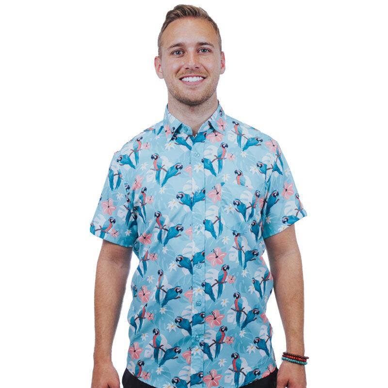 Pasadena Snack Performance Button Up
