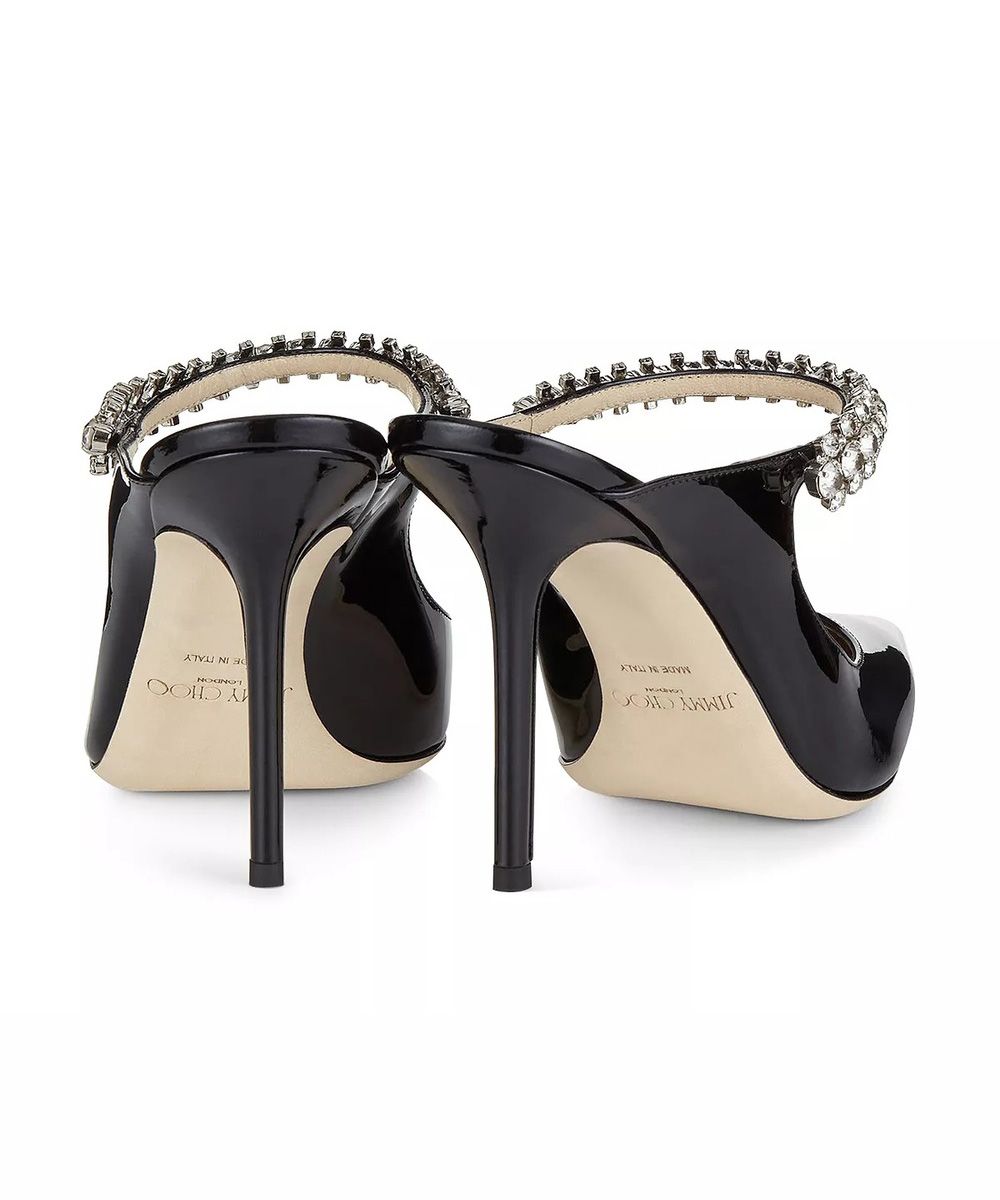 Embellished High-Heel Mules - 100 Bing