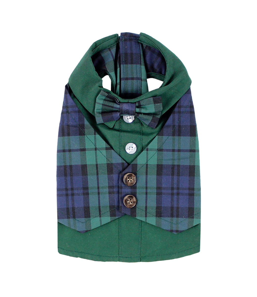 Scottish Green/Blue Tuxedo