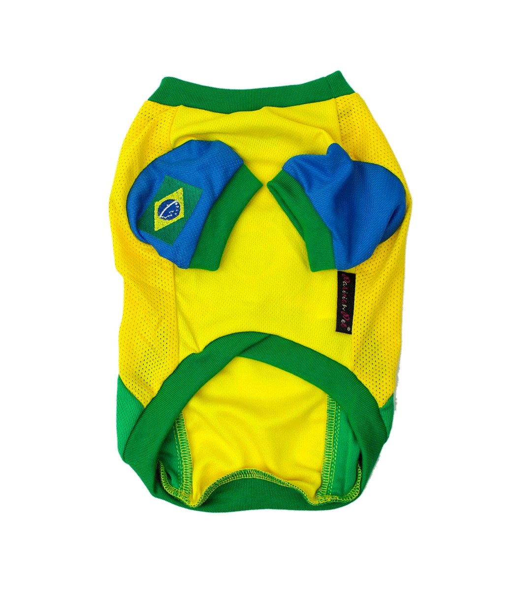 Team Brazil Jersey - Parisian Pet