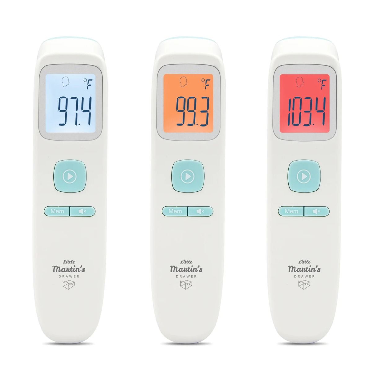 Touch-Free Infrared Forehead Thermometer from Little Martin's Drawer