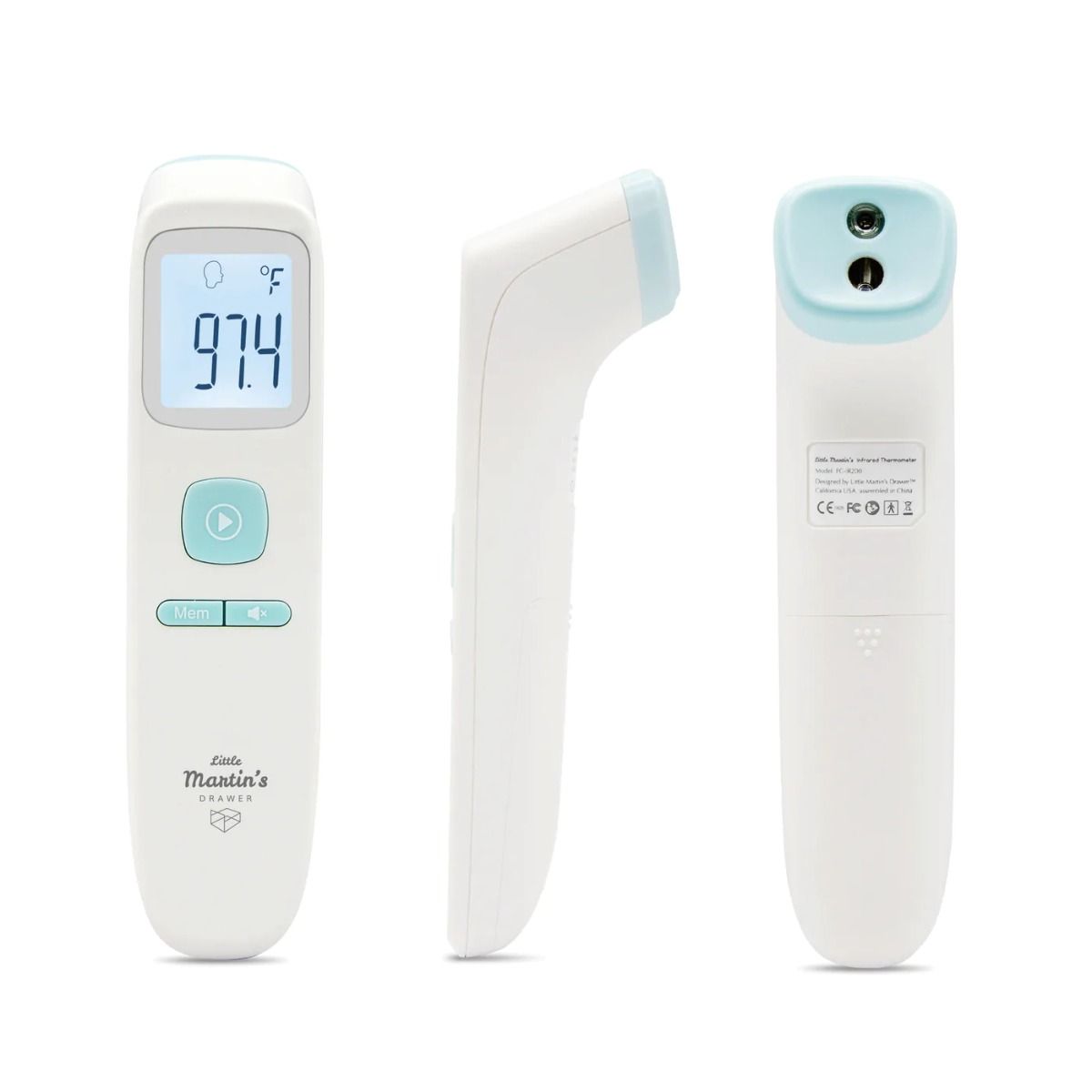 Touch-Free Infrared Forehead Thermometer from Little Martin's Drawer