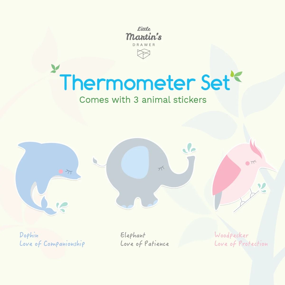 Touch-Free Infrared Forehead Thermometer from Little Martin's Drawer