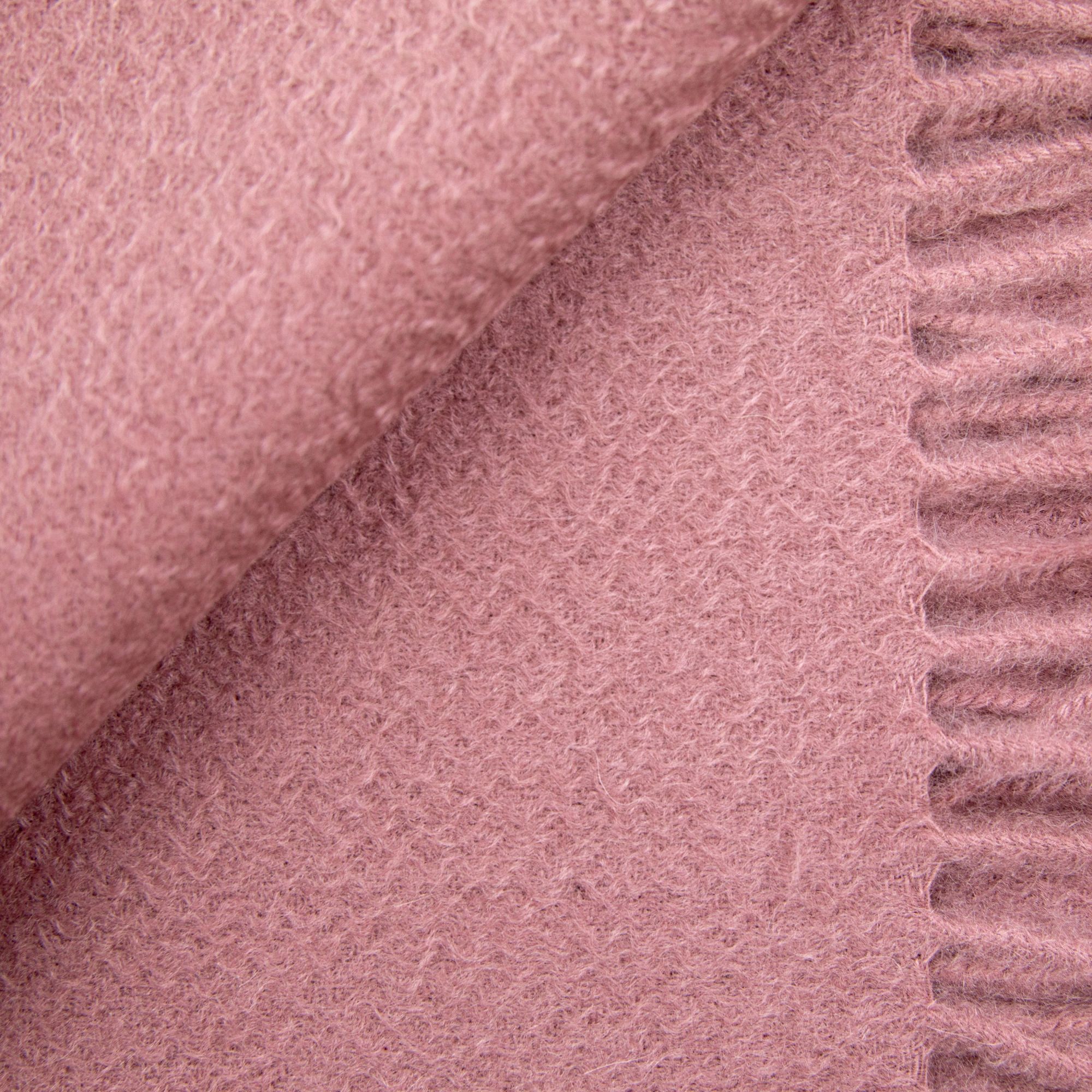 100% Cashmere Solid Scarf Mauve Taupe