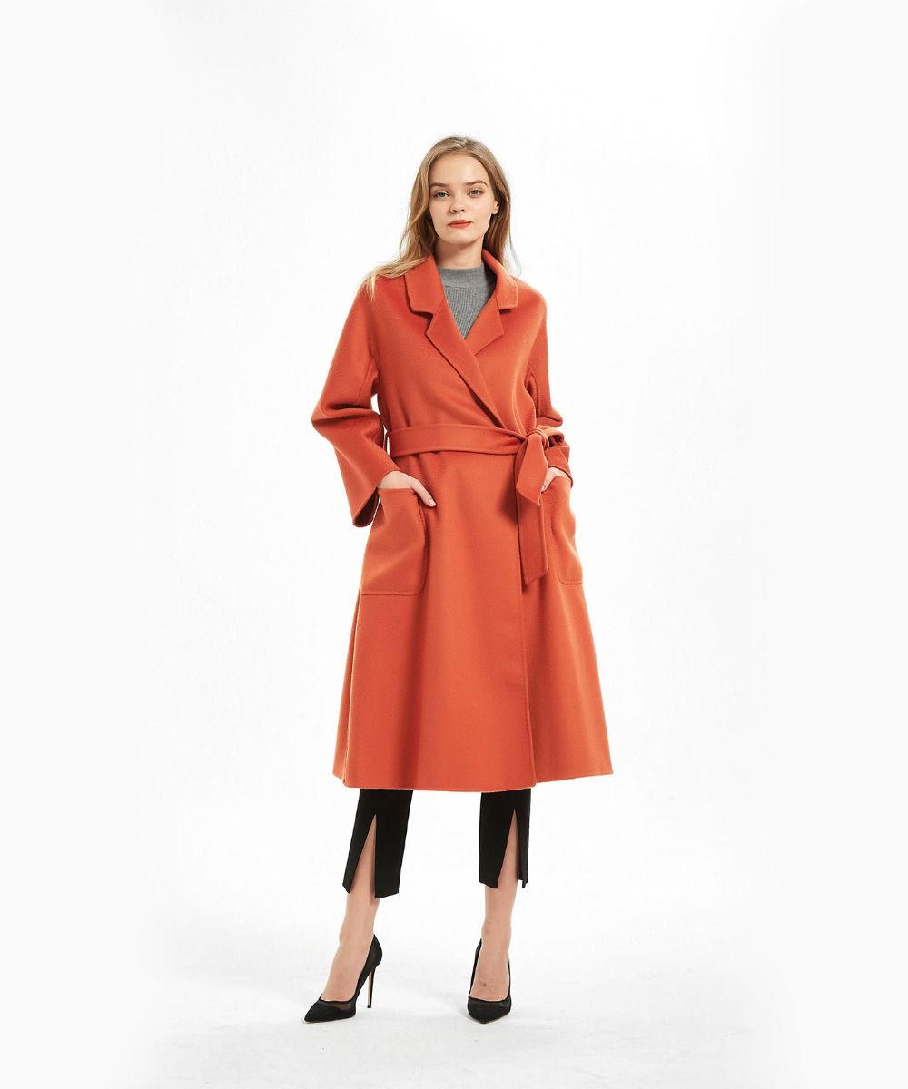 Burnt sales orange coat