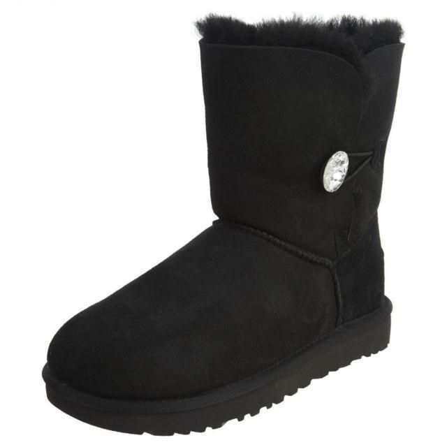 UGG Women Boots BAILEY BUTTON BLING 1016553 - Black