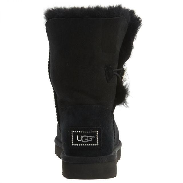 UGG Women Boots BAILEY BUTTON BLING 1016553 - Black