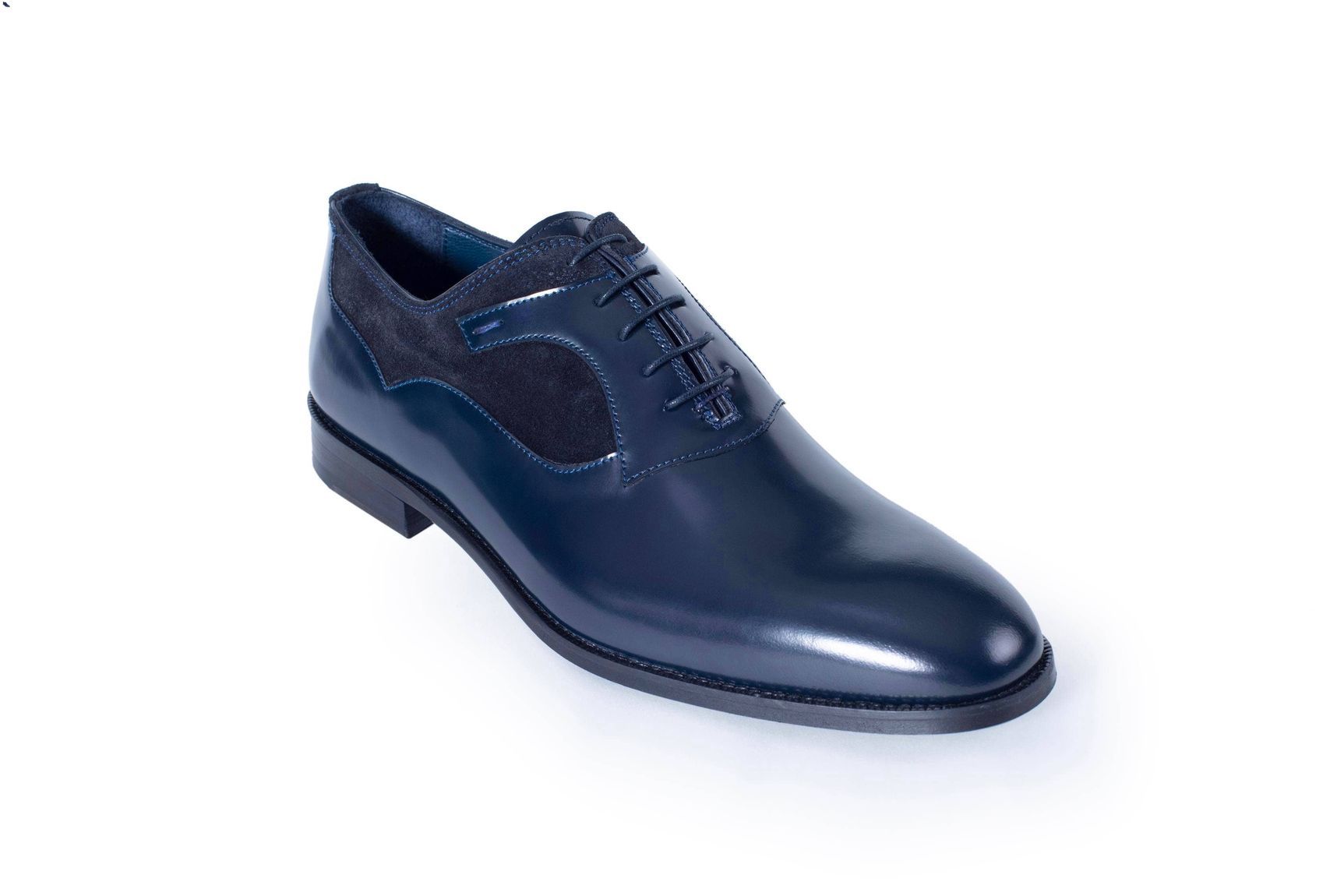 VellaPais Oxford Dress Shoes Navy Blue&Navy Blue