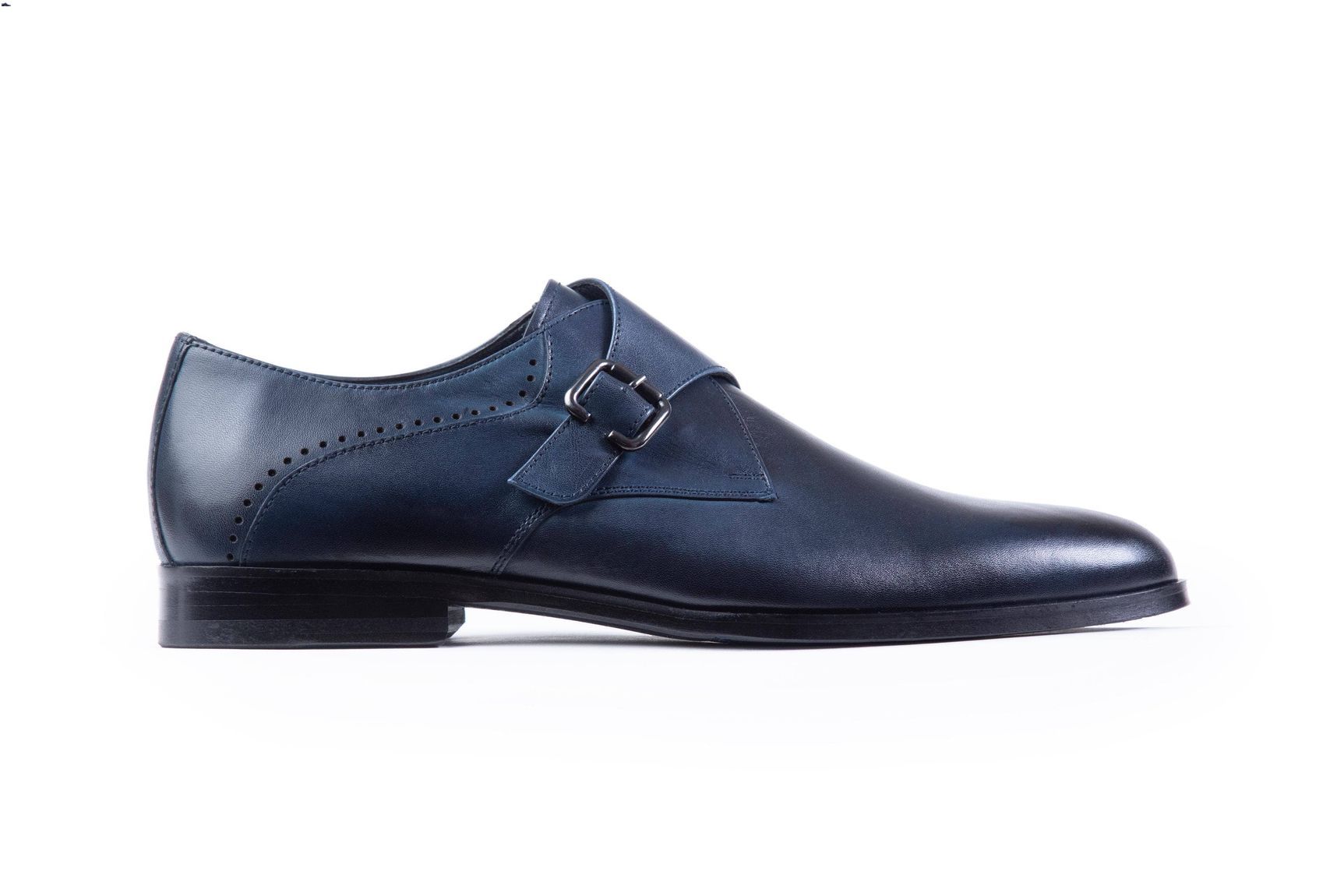 VellaPais Monkstrap Navy Blue