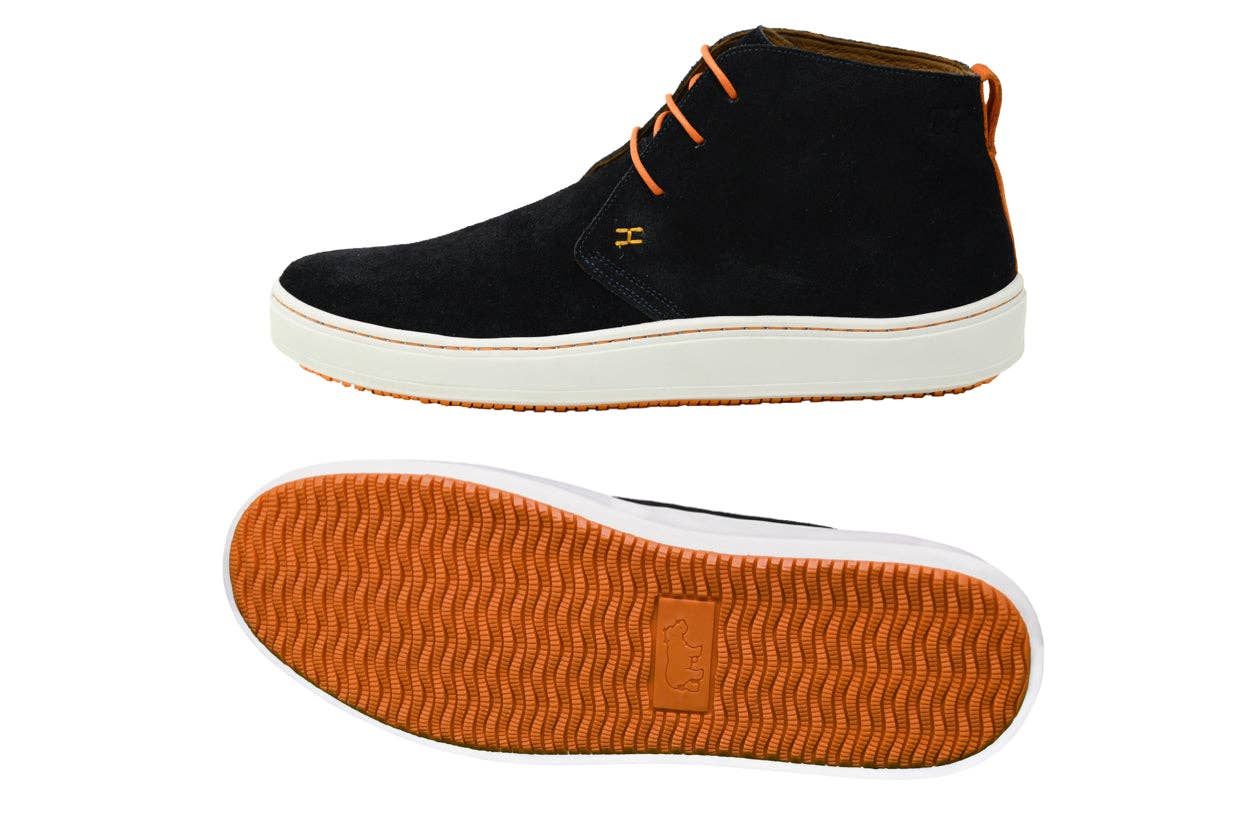 Travelers - Navy Blue & Orange