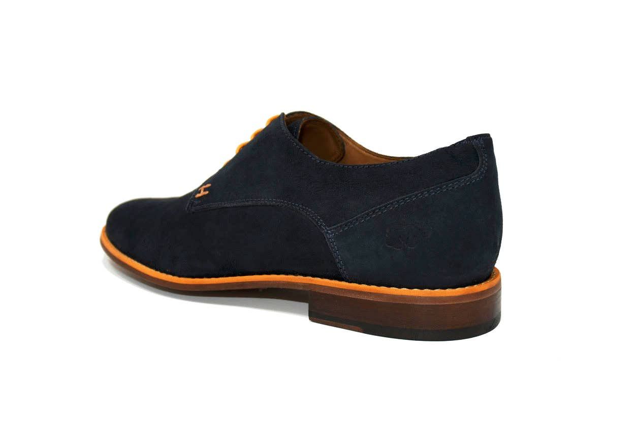 Casual Chic - Navy Blue & Orange