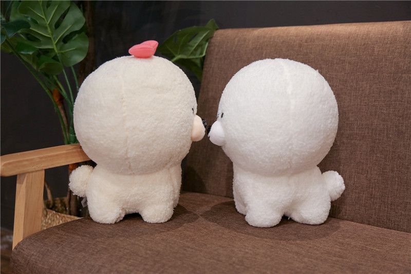 LEEZ Cartoon Bear Plush Toy Doll Pillow