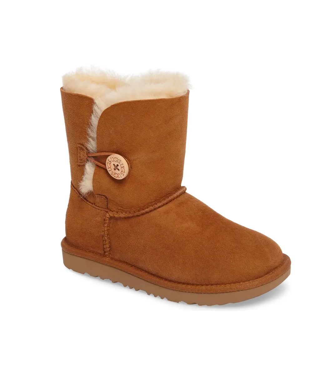 UGG Kid's Bailey Button II - Chestnut - CHESTNUT / 11