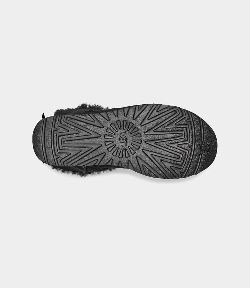 UGG Kid's T Mini Bailey Bow II - BLACK / 7