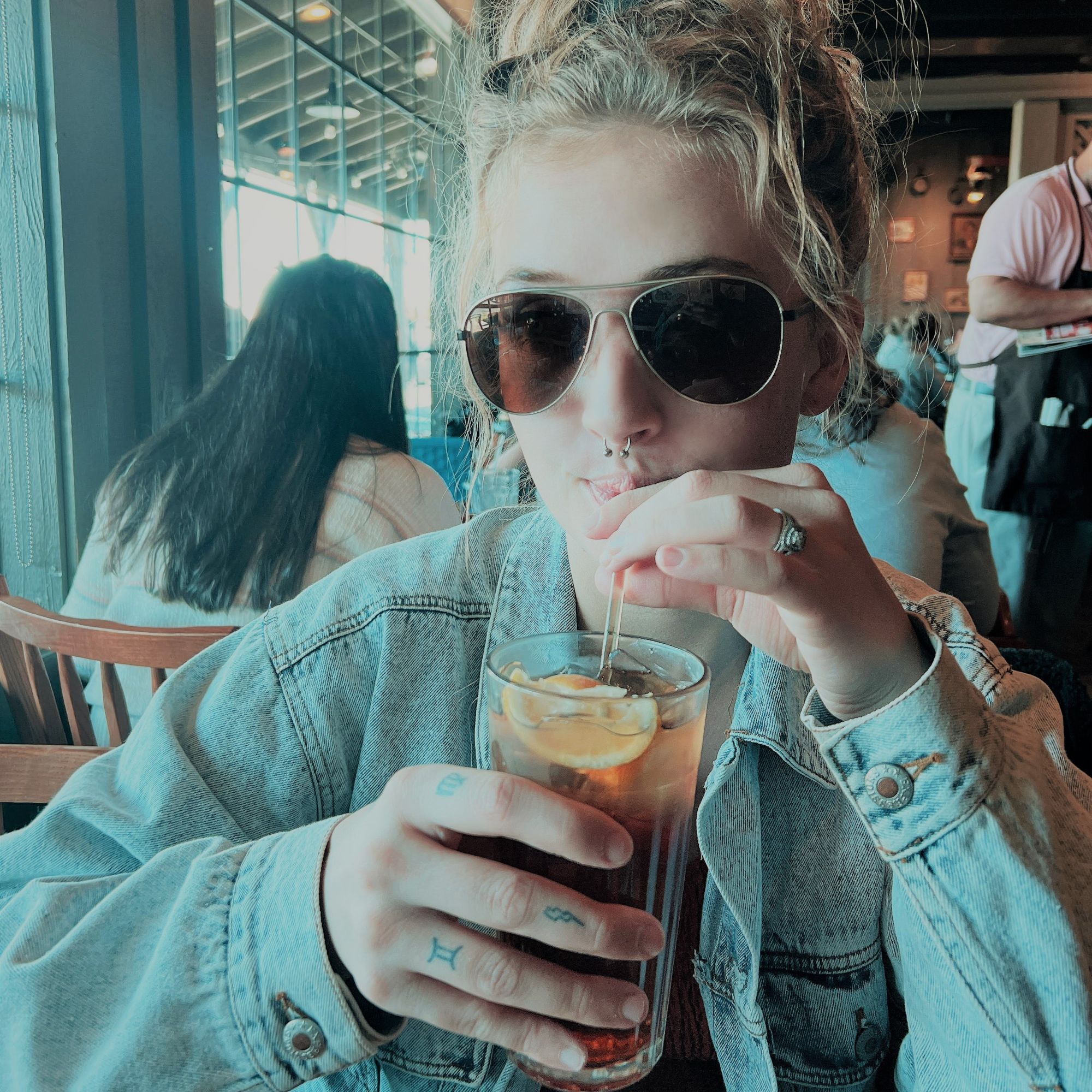 Dust: Myglassesmart Aviator Brown/Black Gold/Gunmetal Full Rim Polarized Sunglasses UV400 for Women & Men 59mm