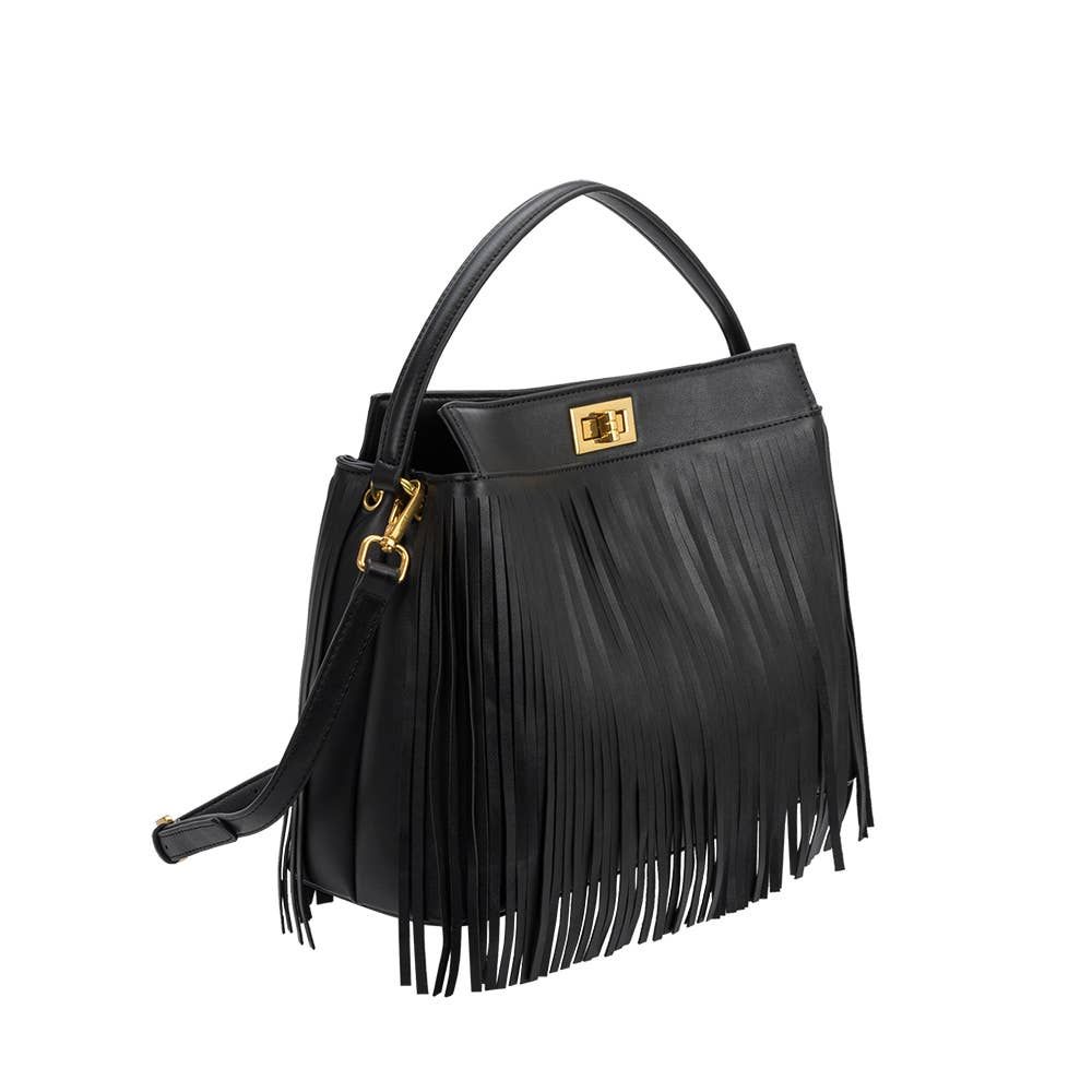 Anne Recycled Vegan Medium Top Handle Bag